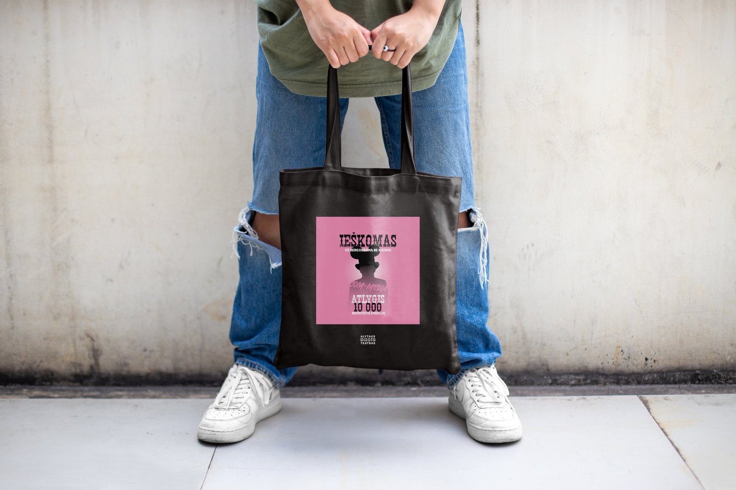 Alytaus miesto teatras. Renginio vizualinis identitetas