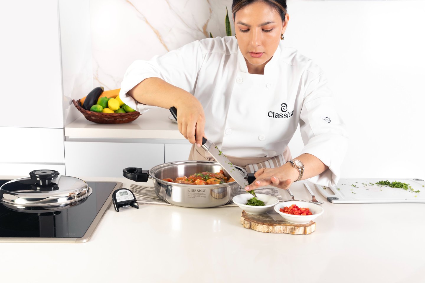 trabjando como modelo de ollas classica