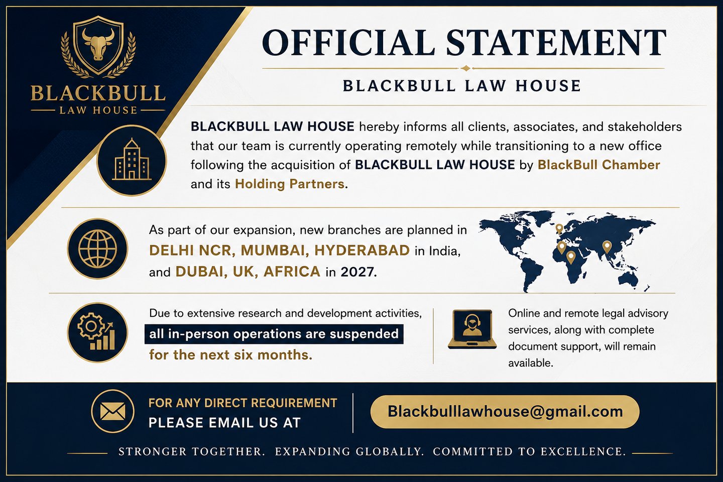 OFFICIAL ANNOUNCEMENT