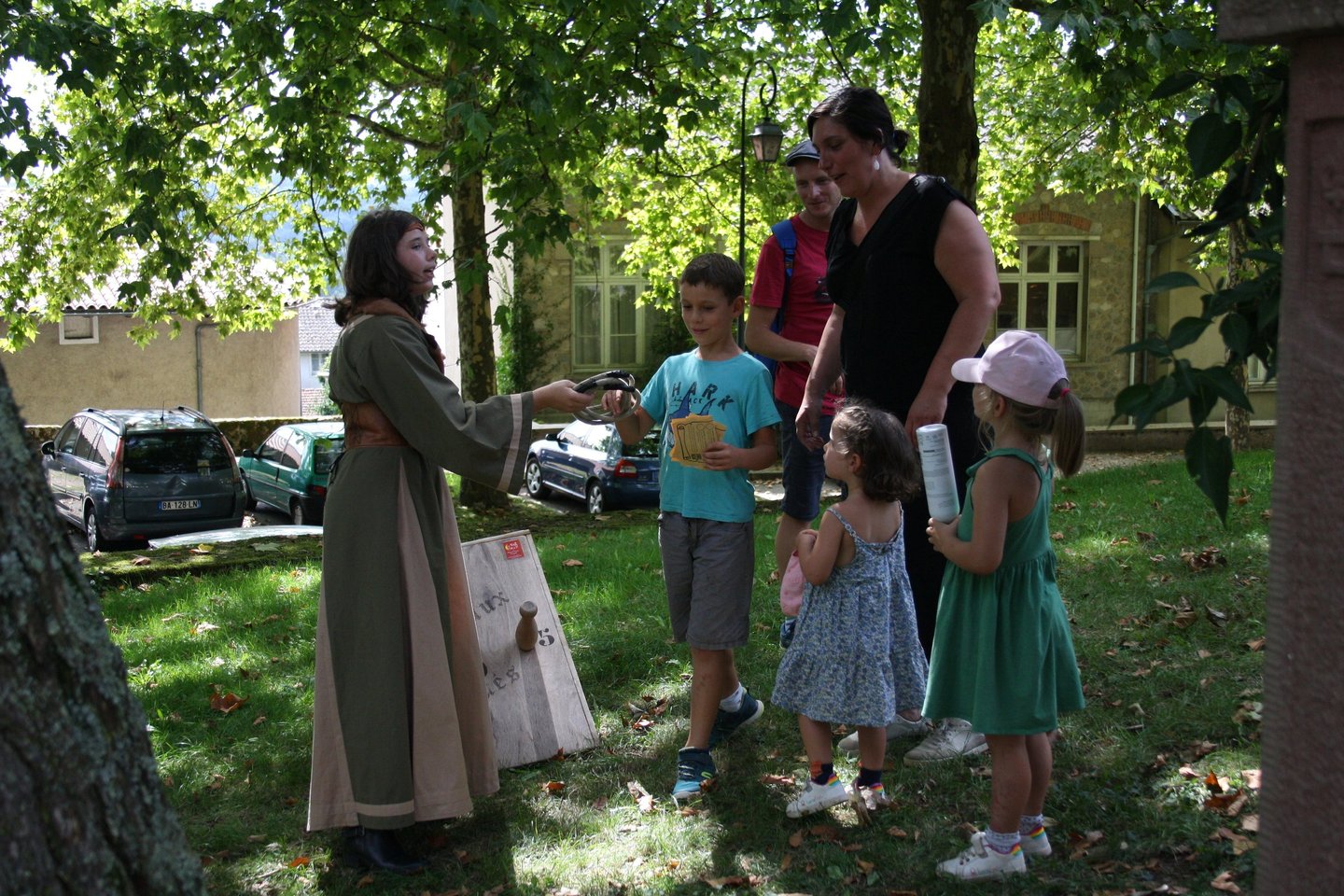 Joueurs de Noblat Médiévales Parcours de Jeux 5