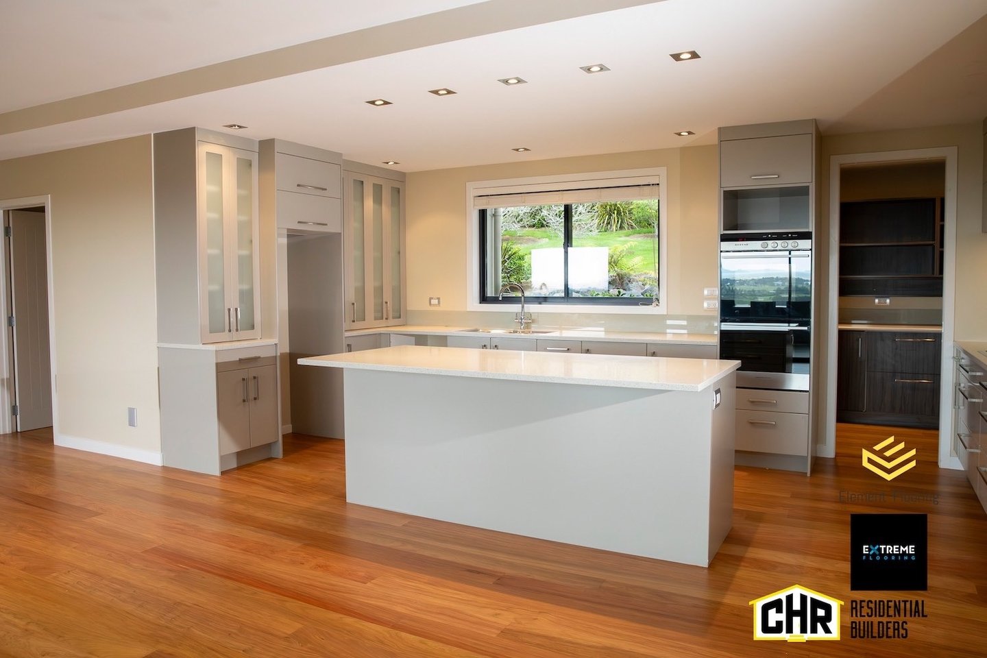 Flooring project kitchen after - CHR Builders