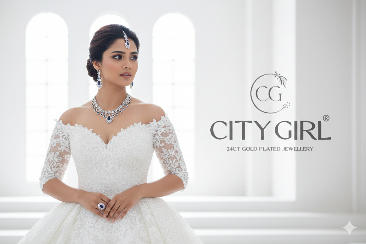 City Girl Jewellery - City Gold Imitation Jewellery Bridal Wear