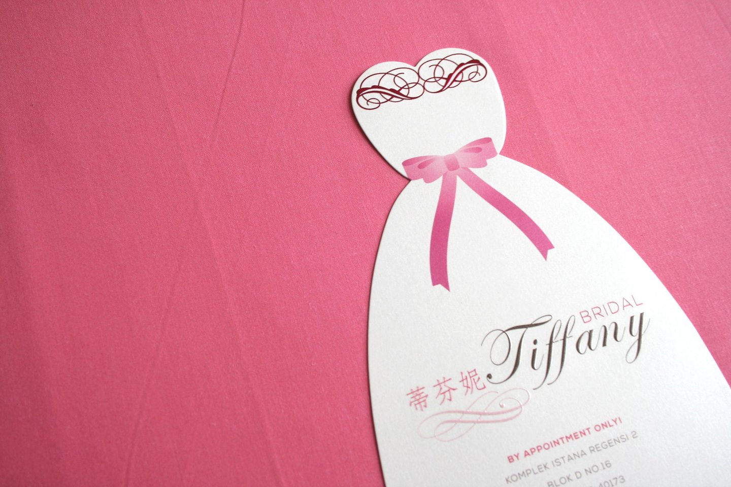 Die Cut Embossed Flyer