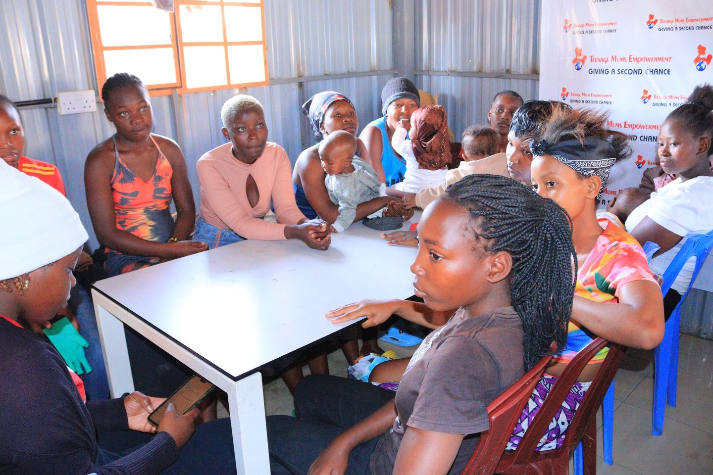 Teenage mums empowerment class 2025, Dandora, Kenya..