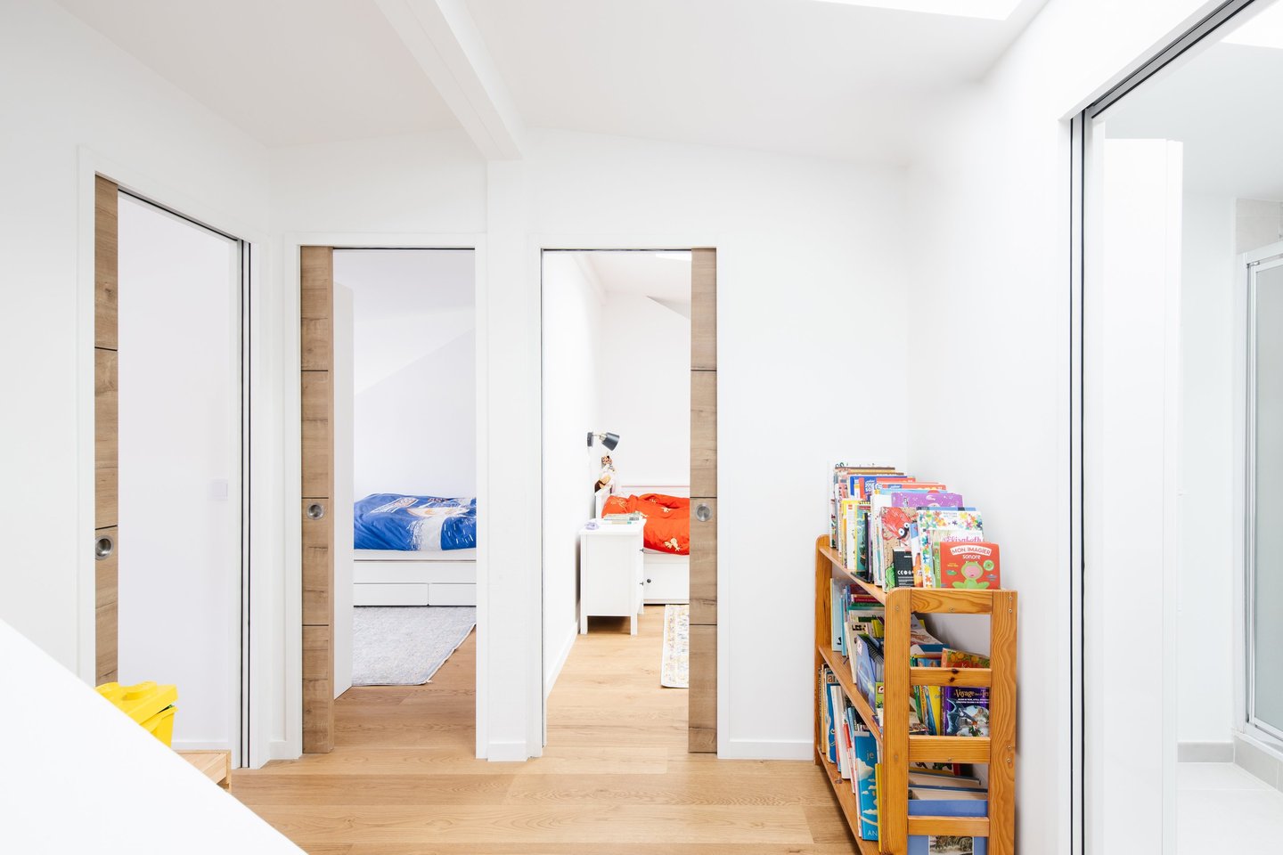 Surelevation of a house with zinc