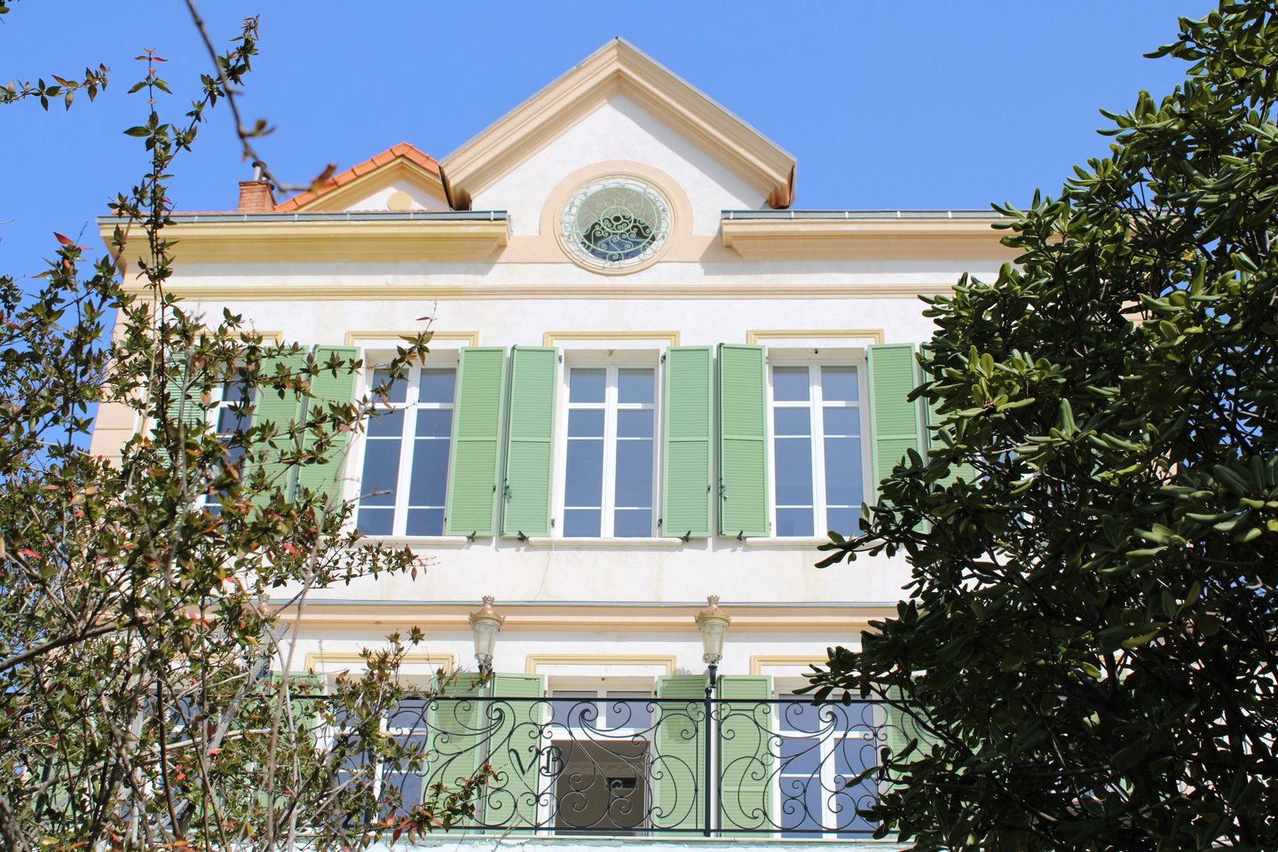 Façade villa Belle Époque