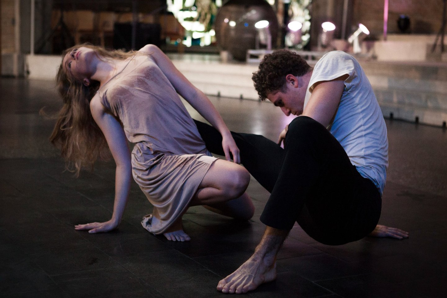 Johanna Spies dancing in Hamburg