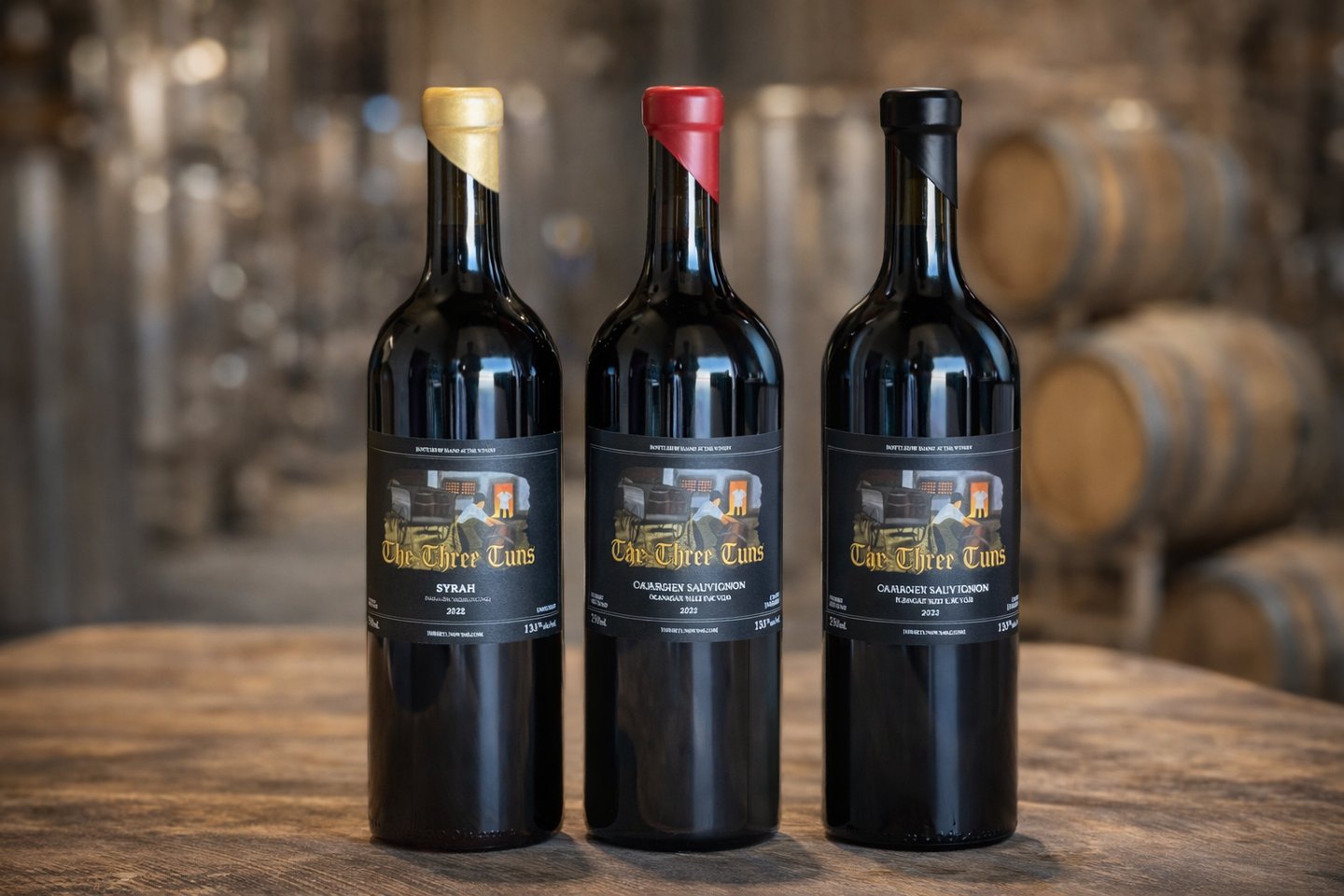 Three Tuns Wine, Okanagan Valley, BC Wine