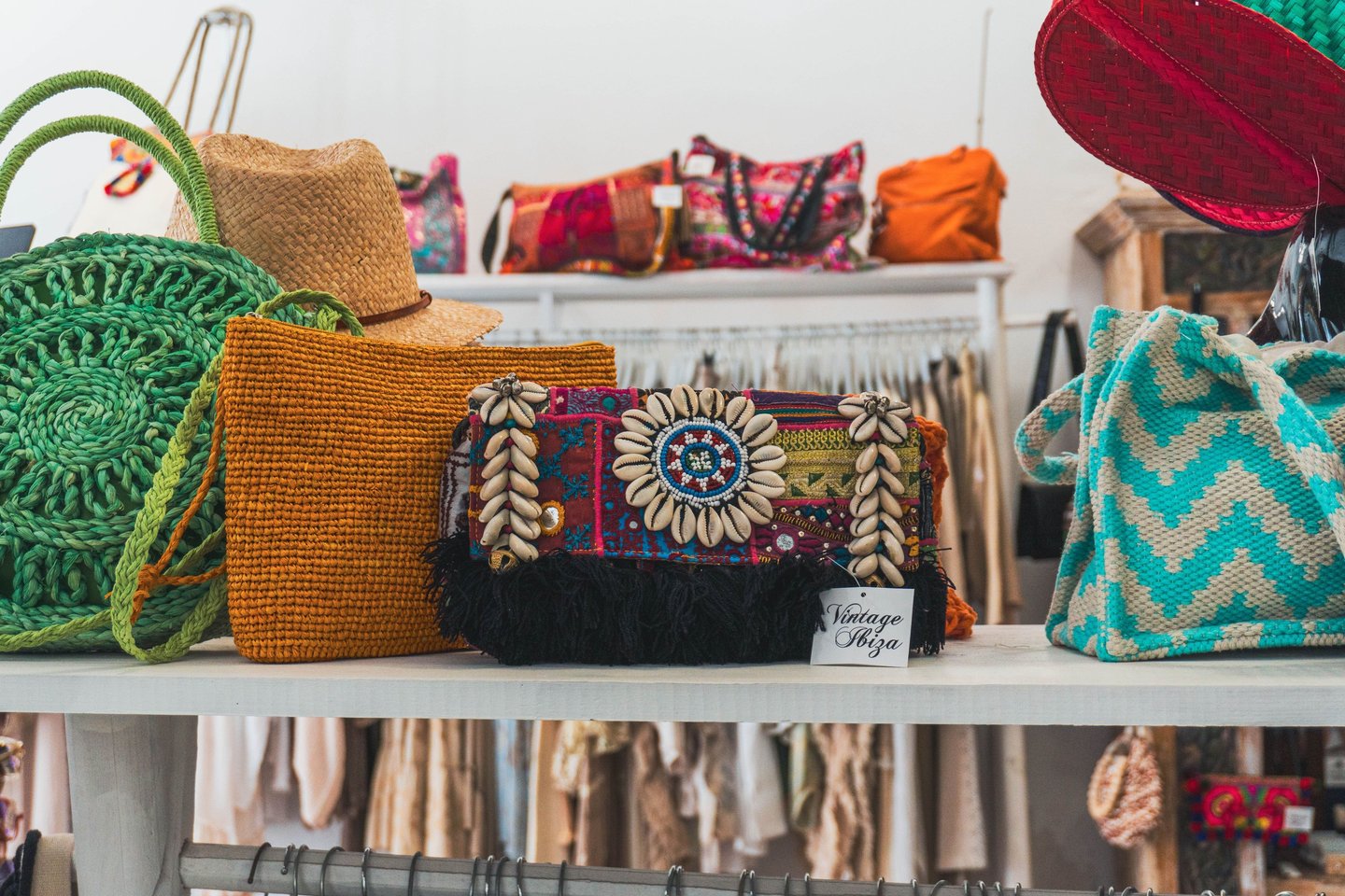 Bolso estilo boho Ibiza Ghaliaria Moda tienda en Dénia