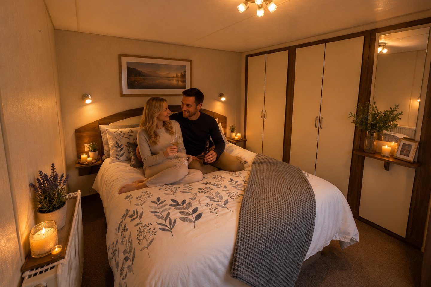 static caravan for sale linburn beck, hamsterley, weardale