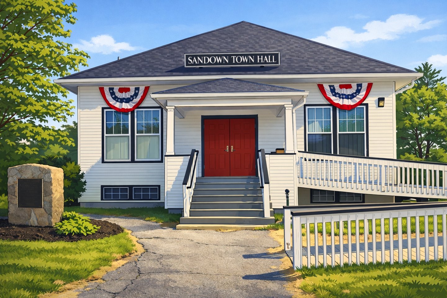 Sandown, NH town hall