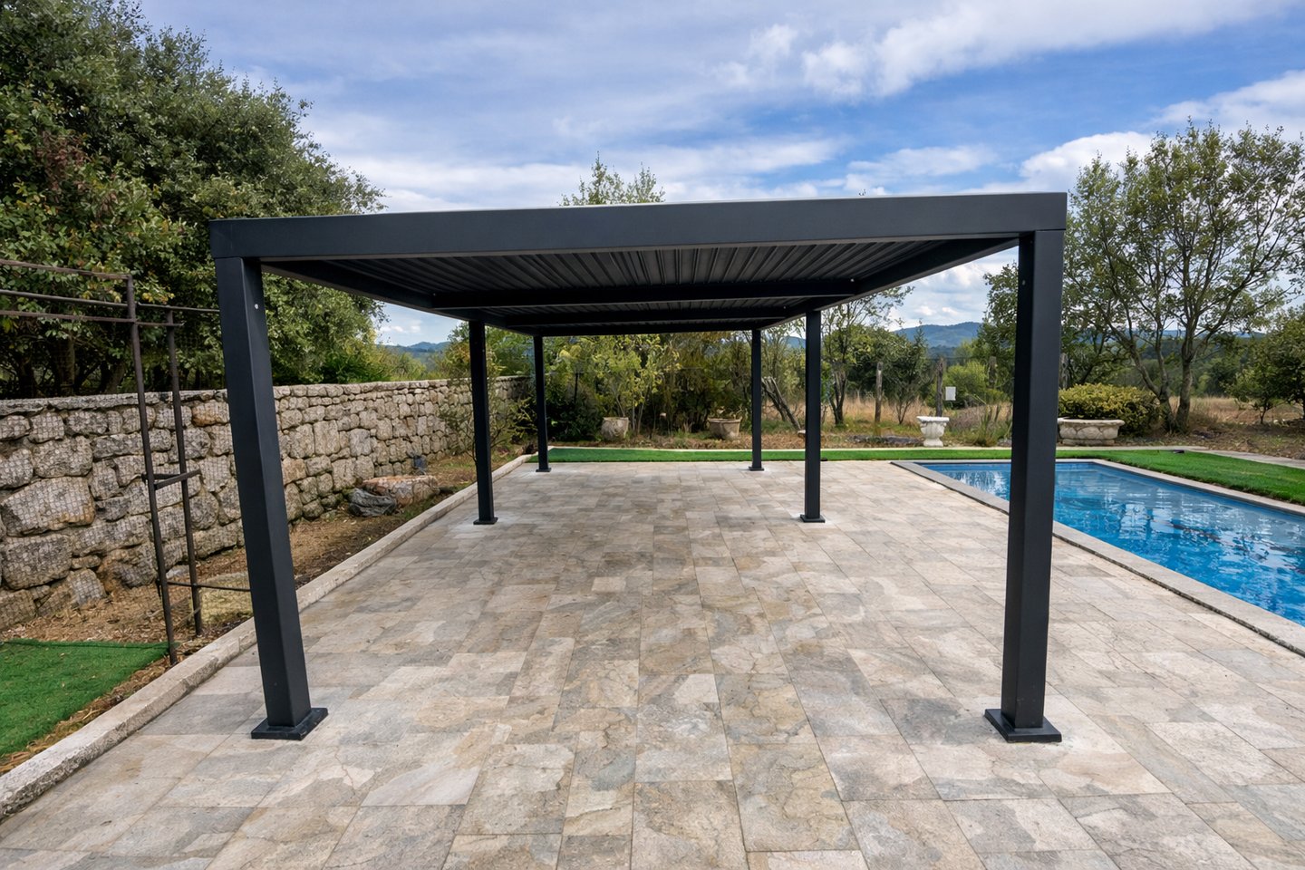 pérgola a medida en Vigo