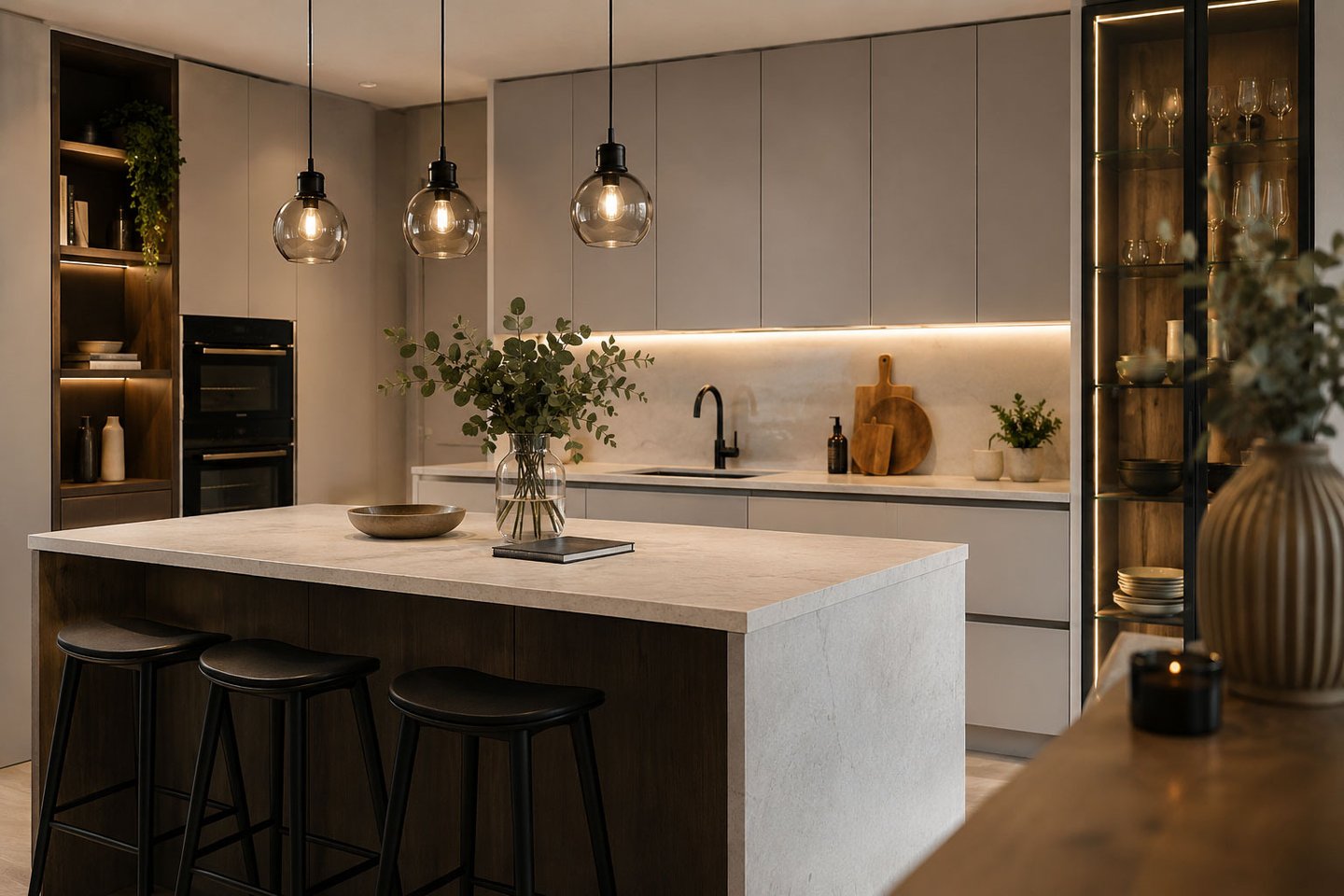 Modern bespoke kitchen designed and installed by Formivio