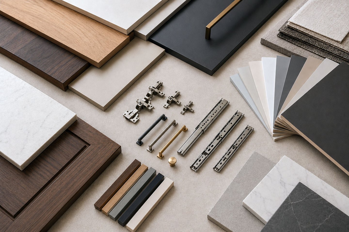 Premium furniture boards, hardware and finishes for bespoke furniture