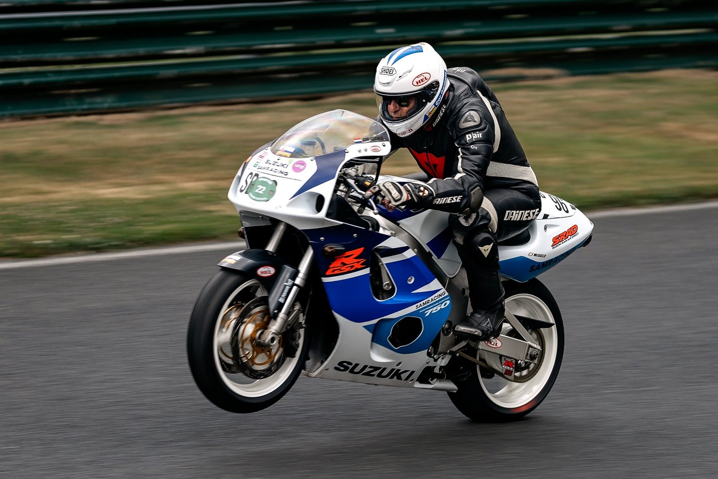 Motorcycle racing proof photo at Mallory Park by Mike Barrett Images.