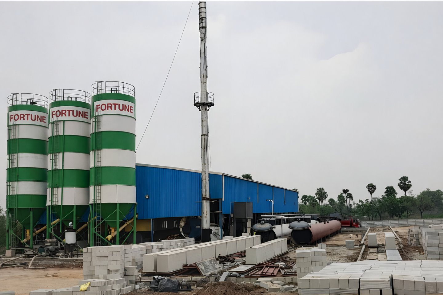 AAC Block Making Machine Manufacturer in India – Fortune Engineering Works