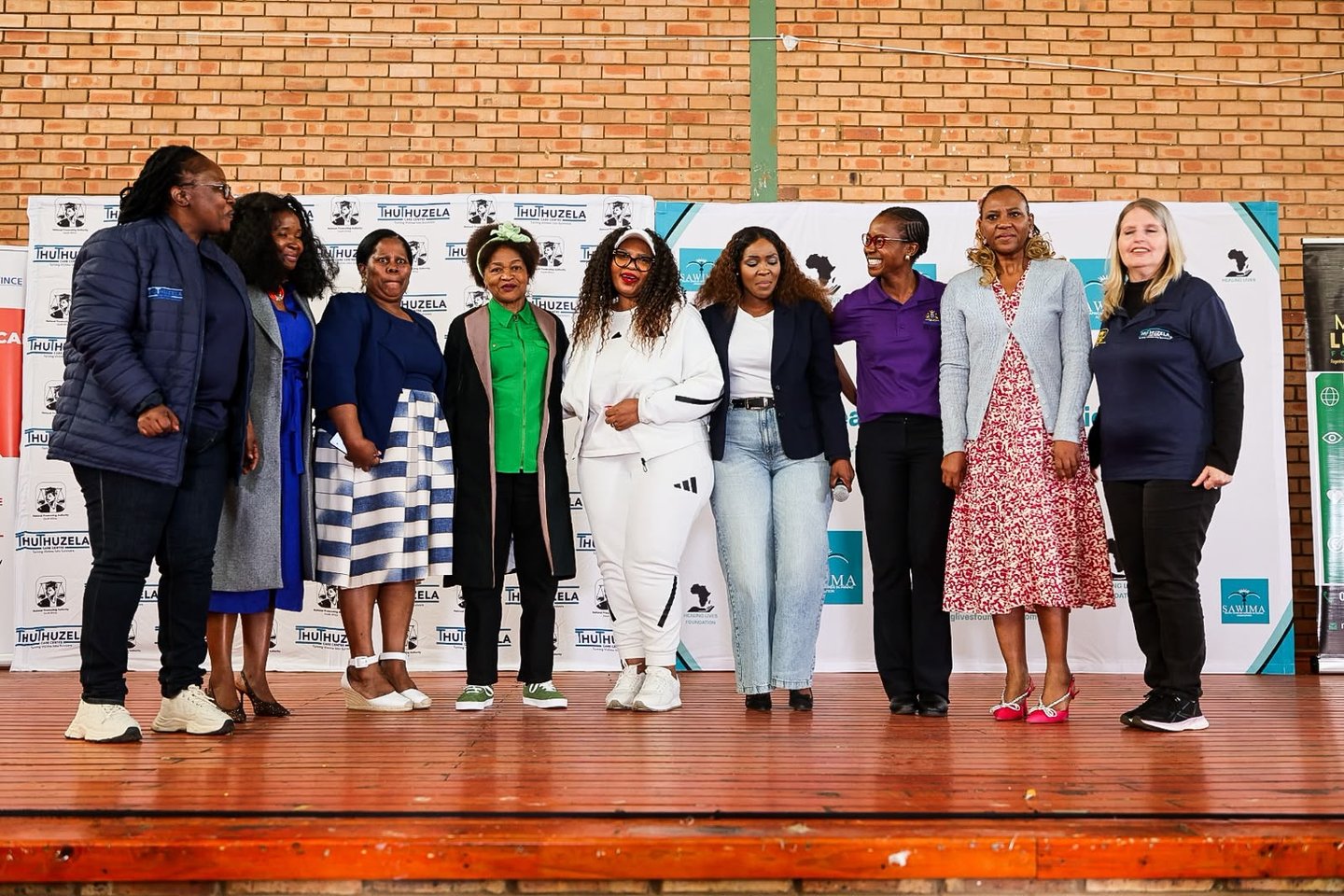 The Healing Lives team with partners and stakeholders