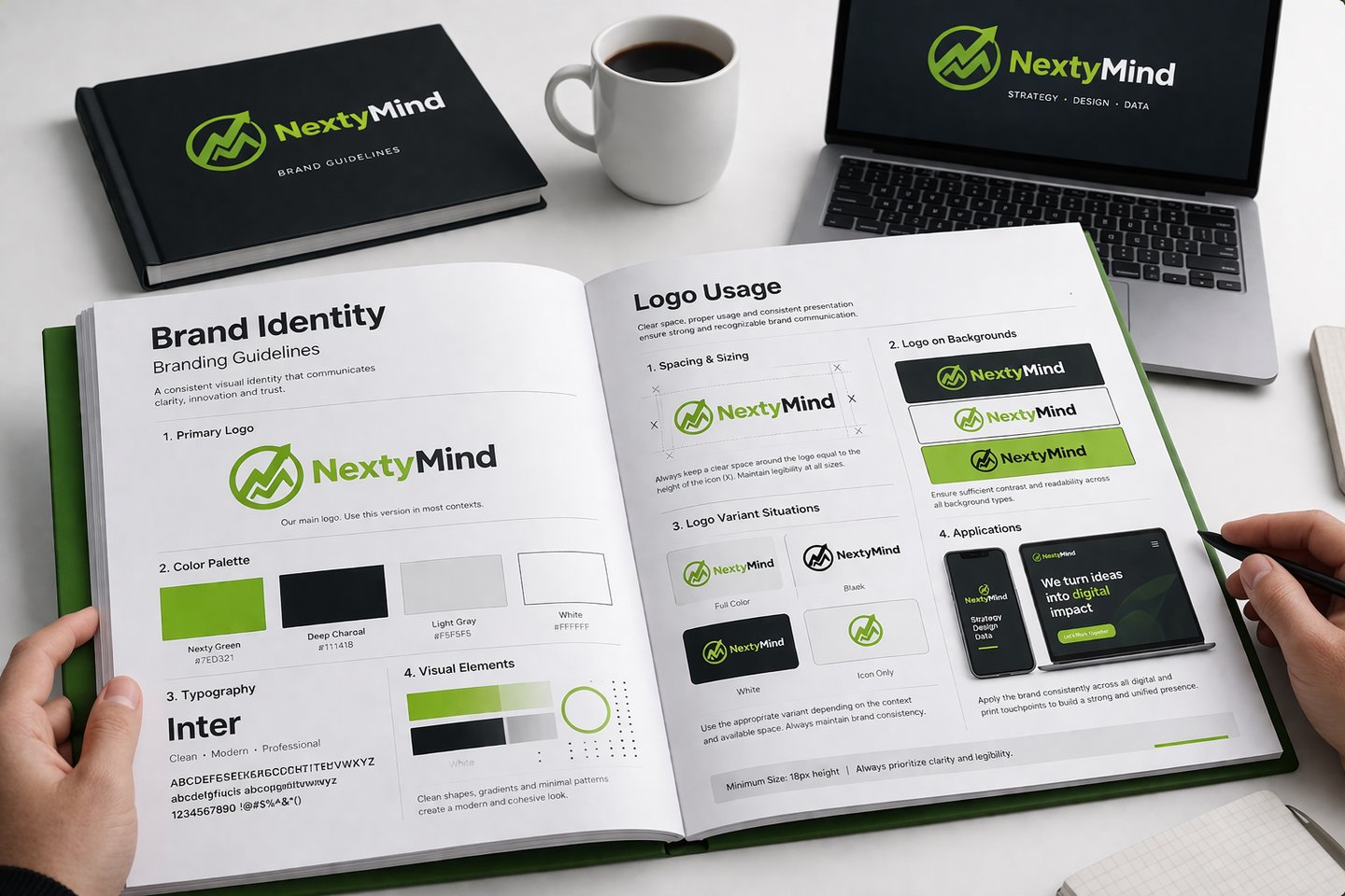 brand book linee guida brand identity aziendale nextymind