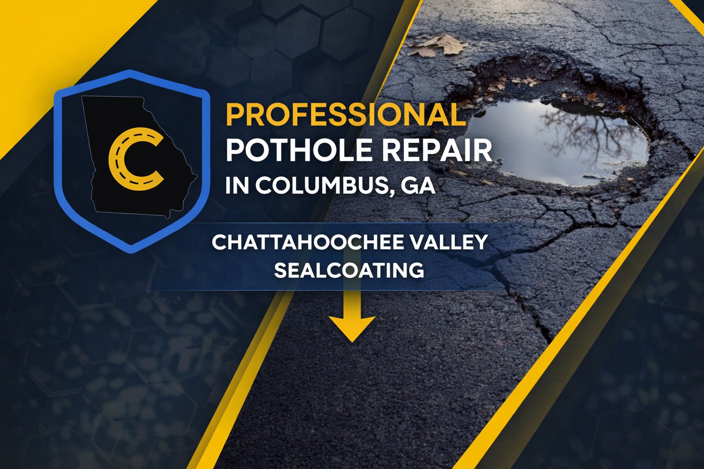 Columbus, GA’s Trusted Asphalt Pothole Repair Professionals