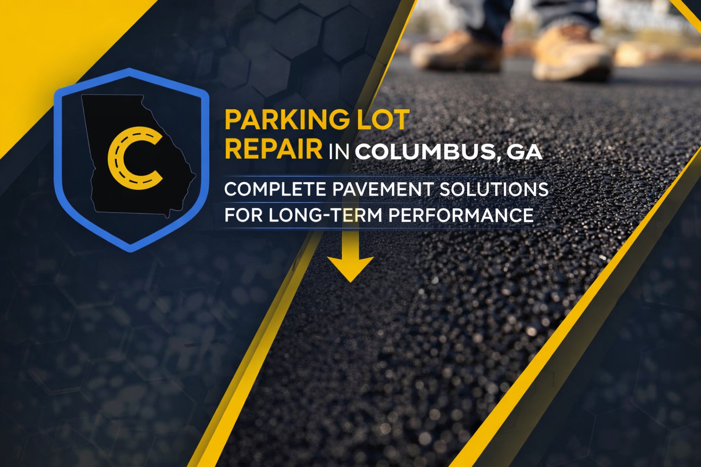 Parking Lot Repair in Columbus, GA | Complete Pavement Solutions for Long-Term Performance