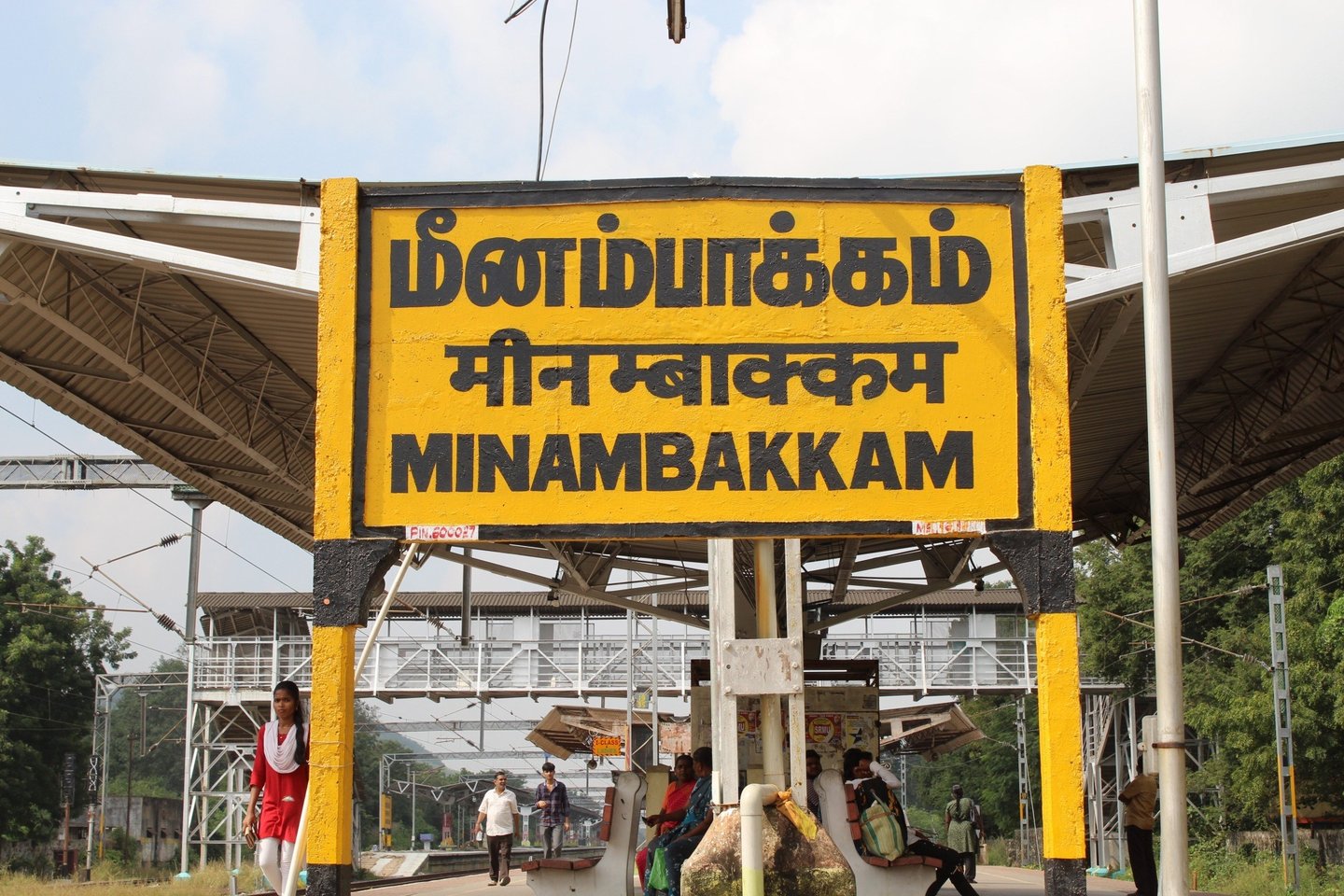 Meenambakam Railway Station