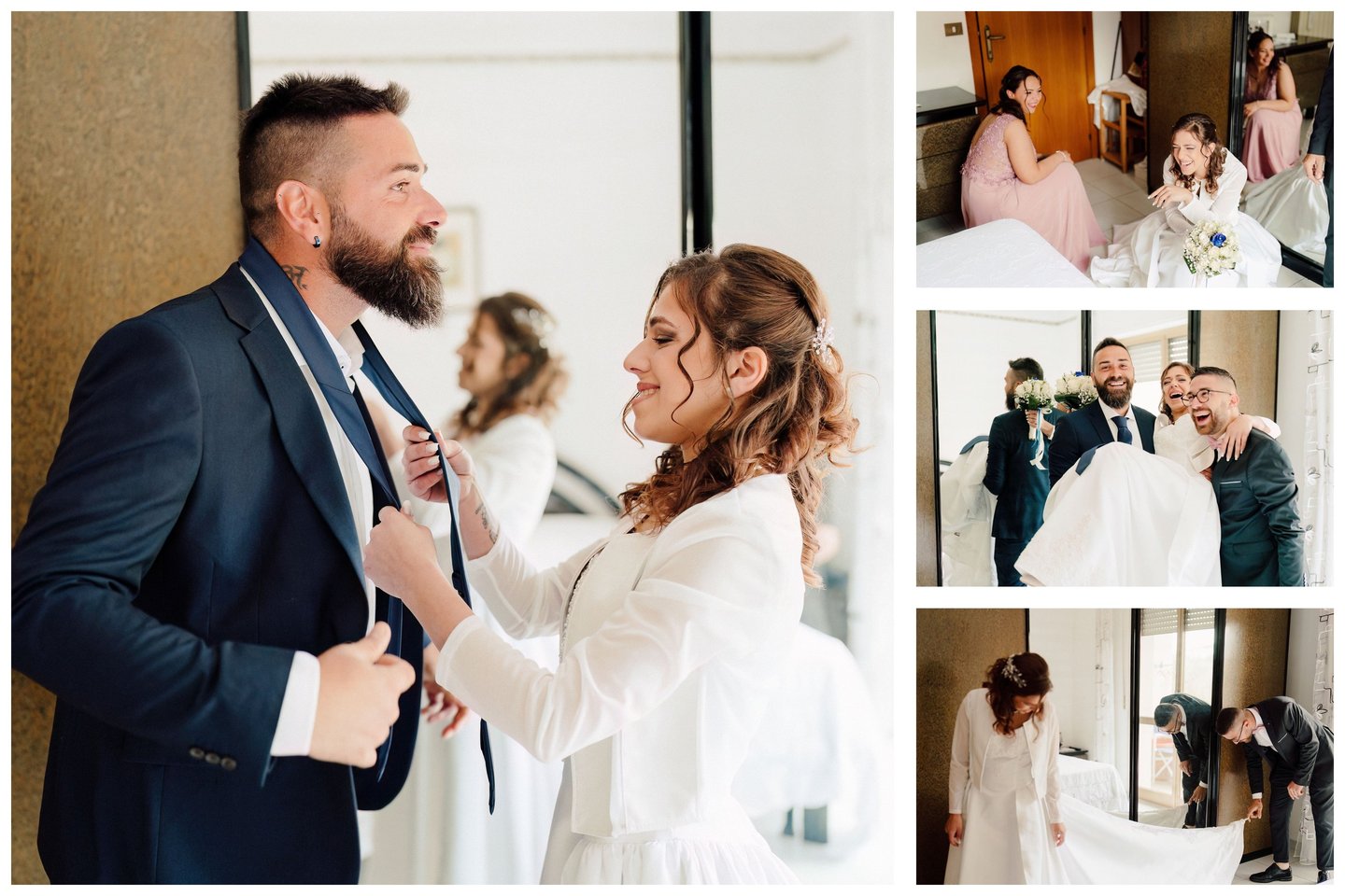 Preparazione della sposa