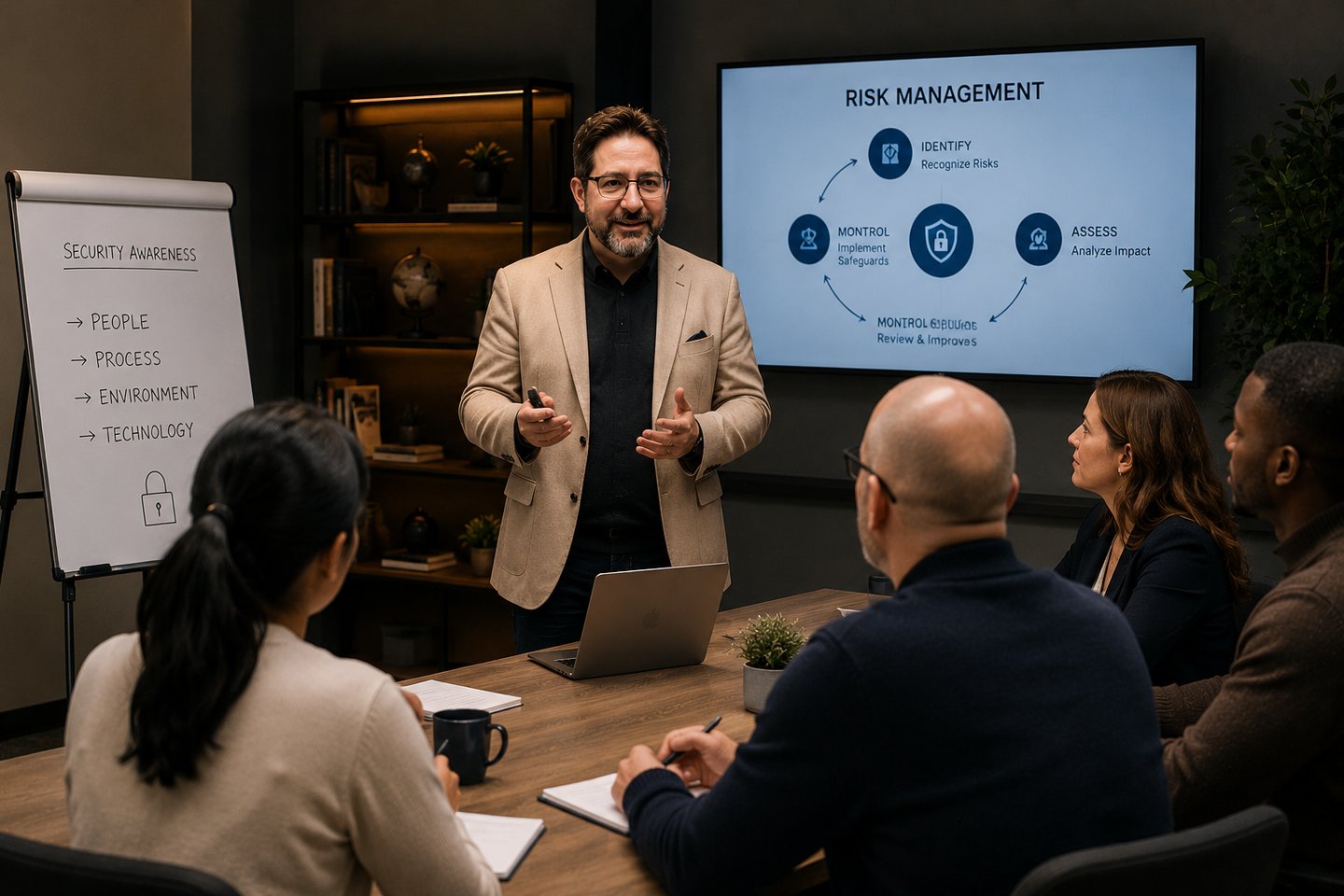 Modular security training and practical learning environment