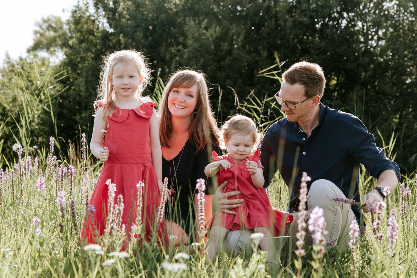 Photo de famille à Sarreguemines