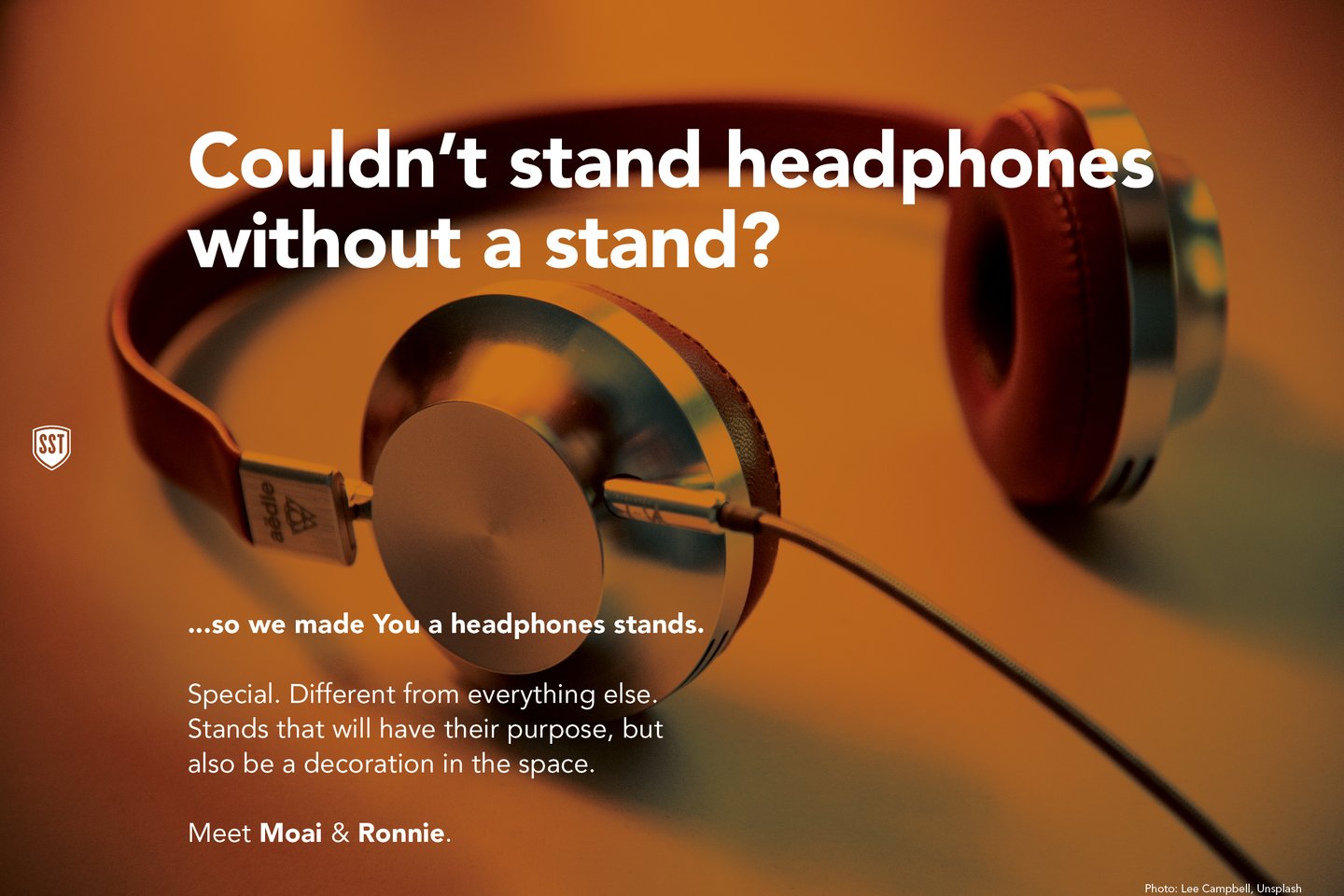 Decorative Headphone stand