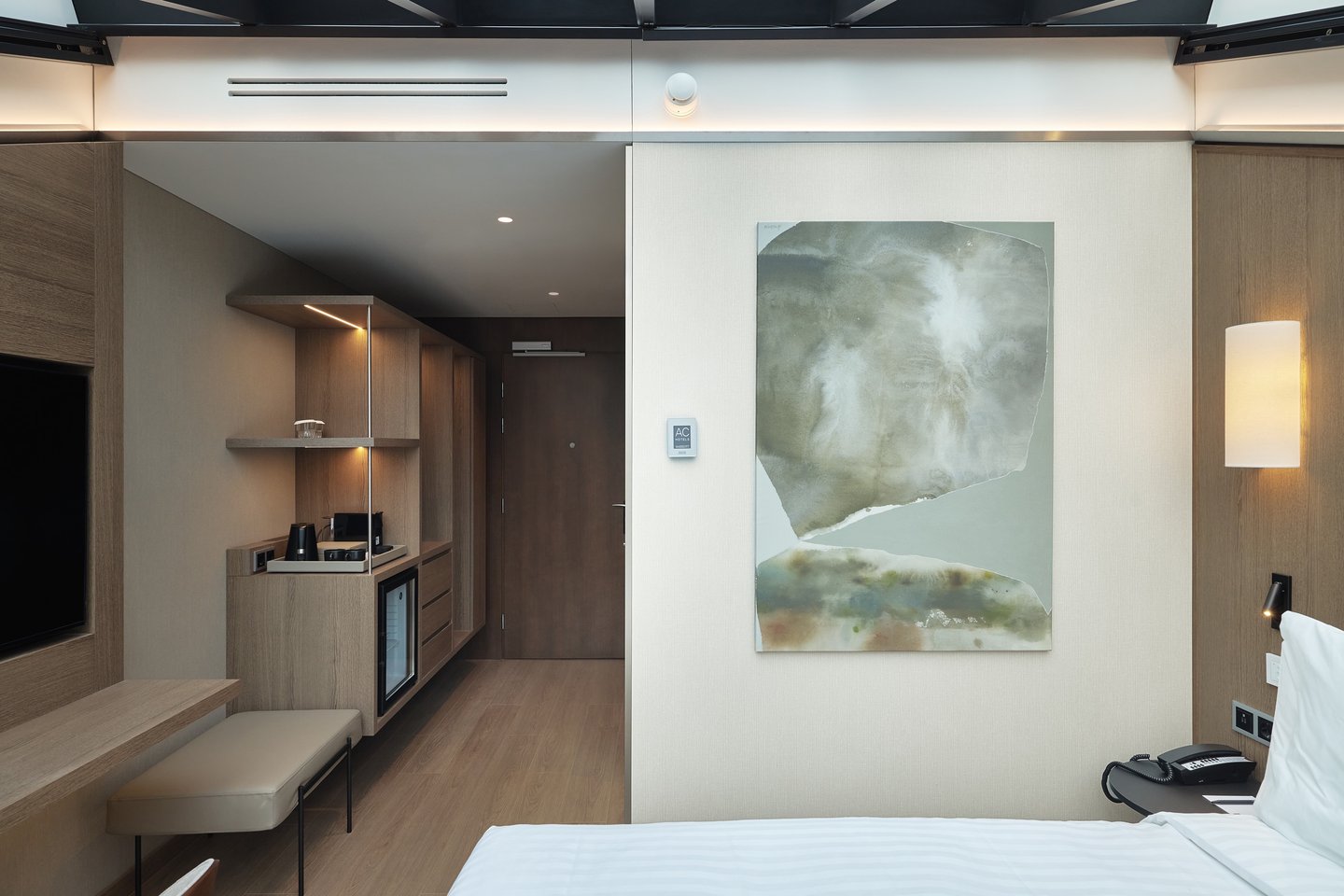 Vinilinė sienų danga viešbučiams