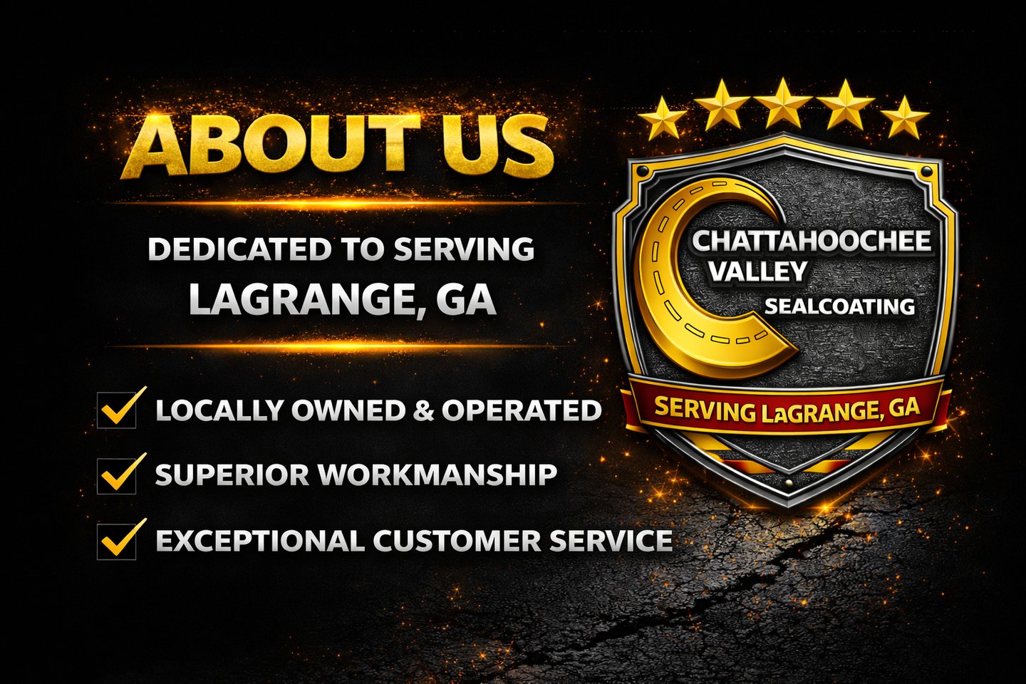 About Chattahoochee Valley Sealcoating | Trusted Asphalt Experts Serving LaGrange, GA