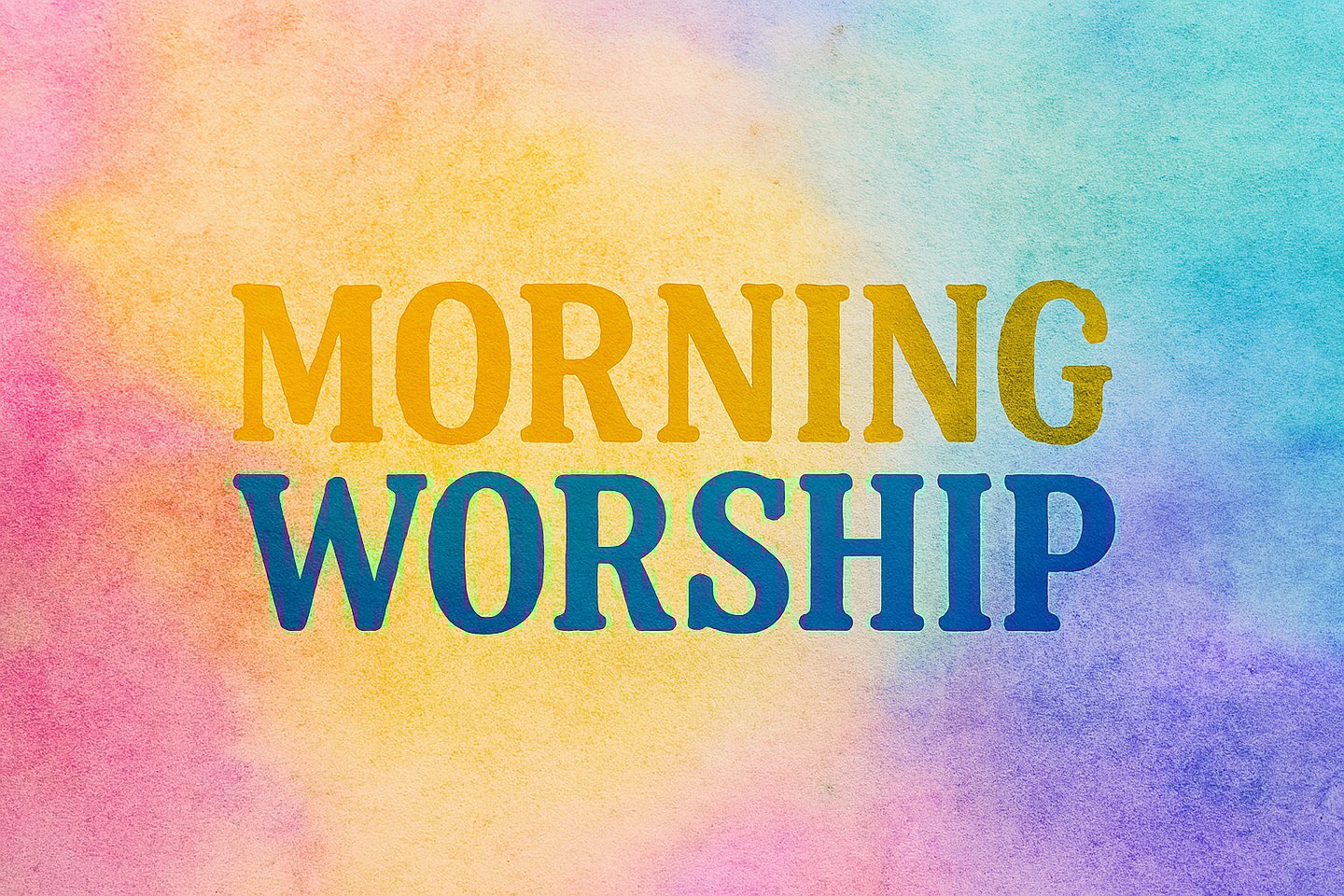 Morning worship