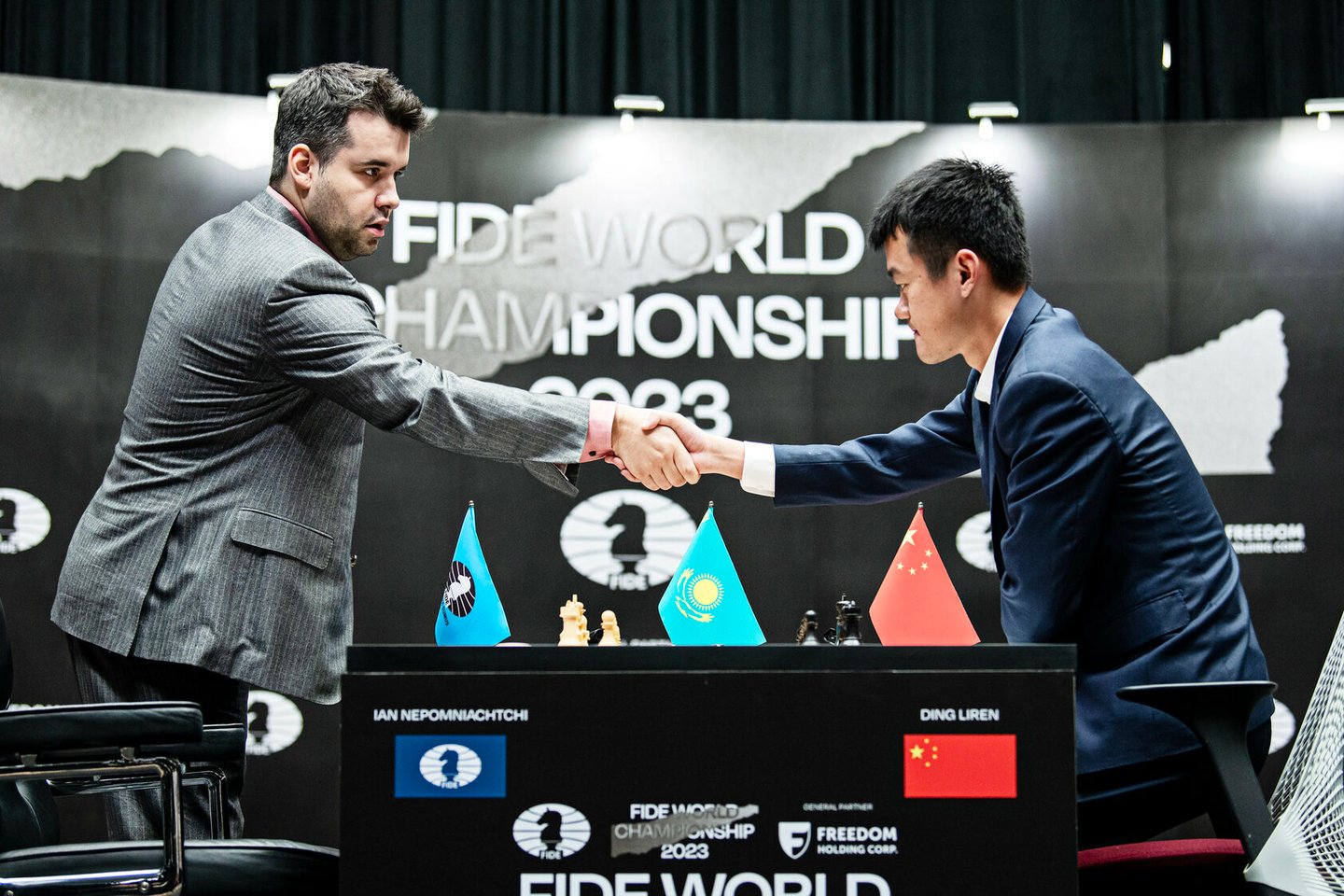 Nepomniachtchi takes the lead for the third time as Ding misplays. World Chess Championship 2023