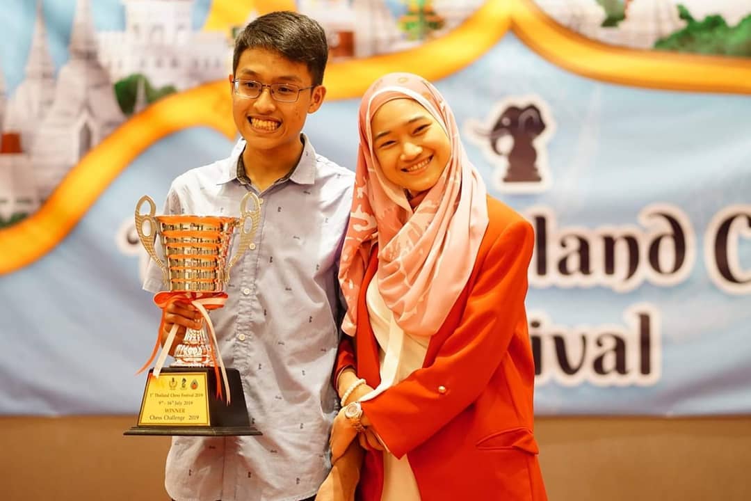 Ellie Emira and brother Emir Rusyaidi Challenger Champion at Thailand Festival 2019 