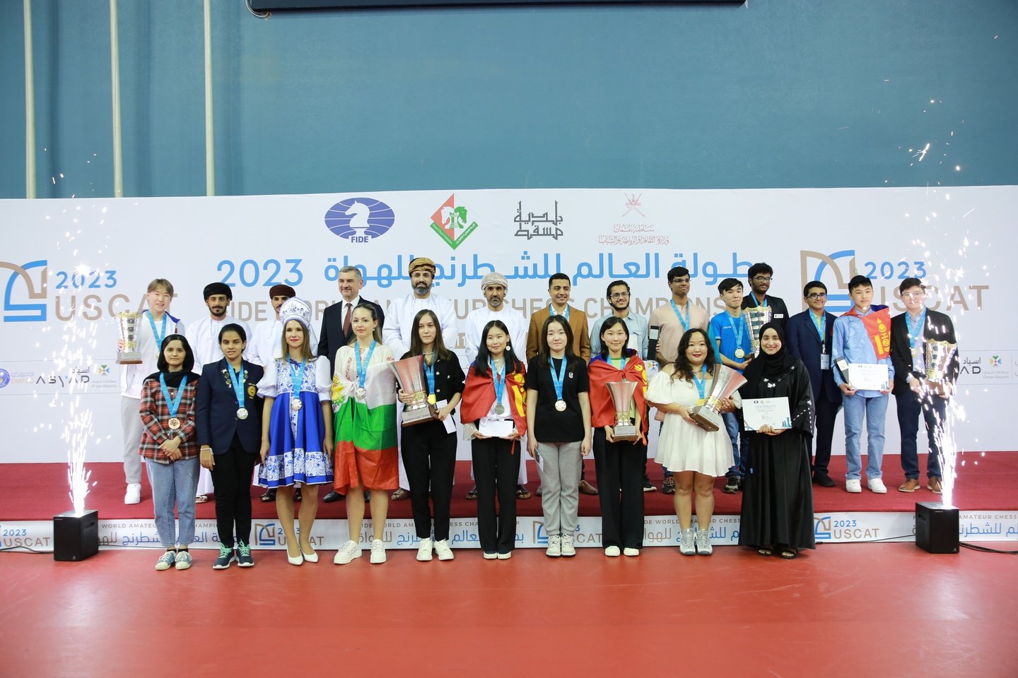 The FIDE World Amateur Chess Championship has concluded today in Muscat, Oman!