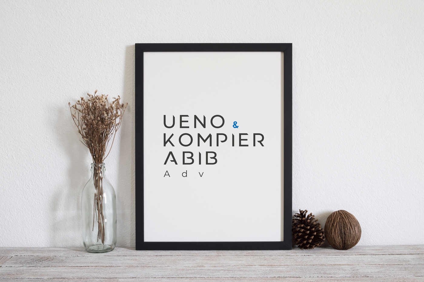 Projeto Ueno & Kompier Abib – Projeto de Identidade Visual feito pelo Estúdio Criativo Voluca