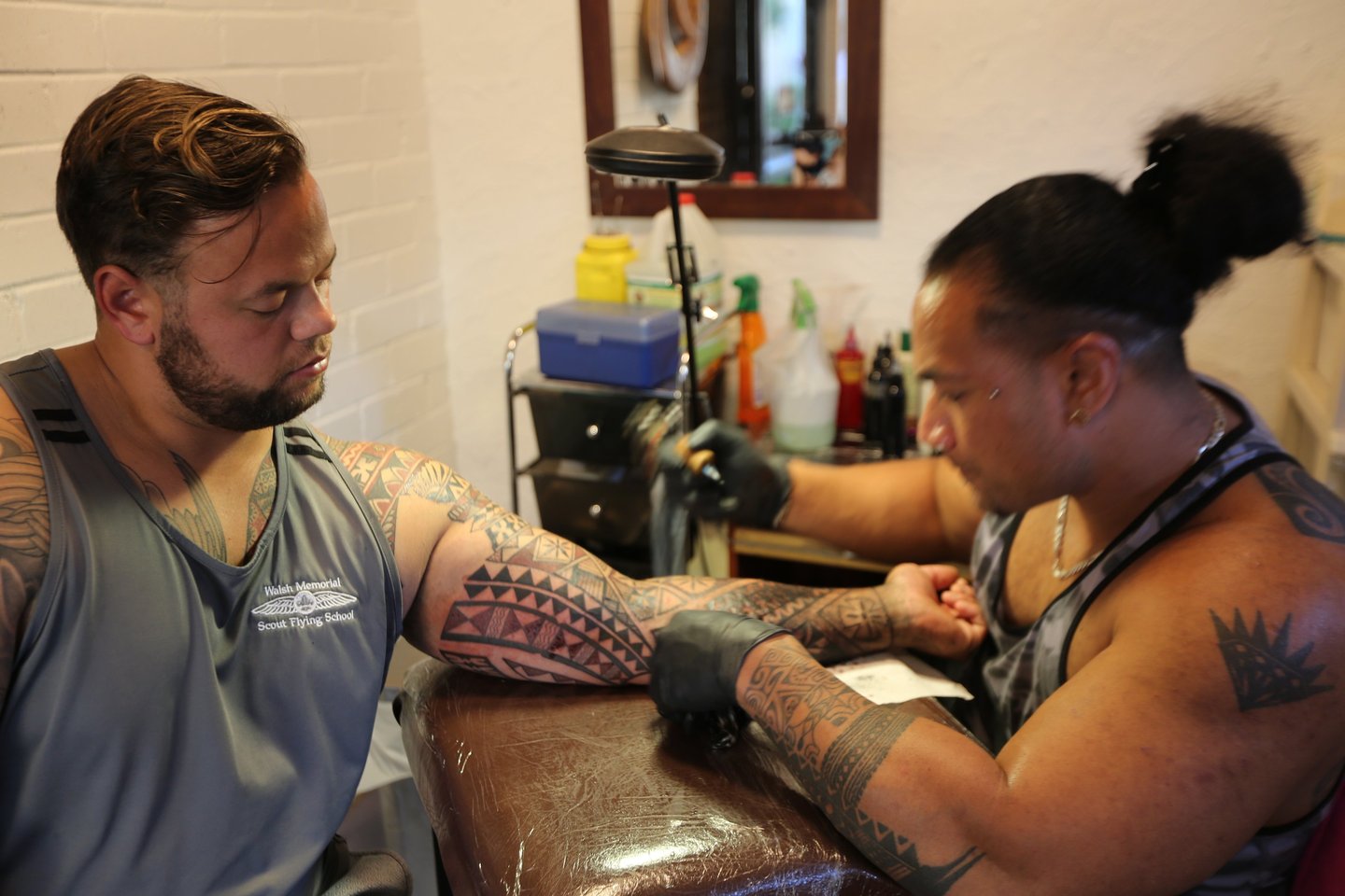 polynesian tattoo design style meaning fiji melbourne sydney brisbane carl cocker kalia tattoo