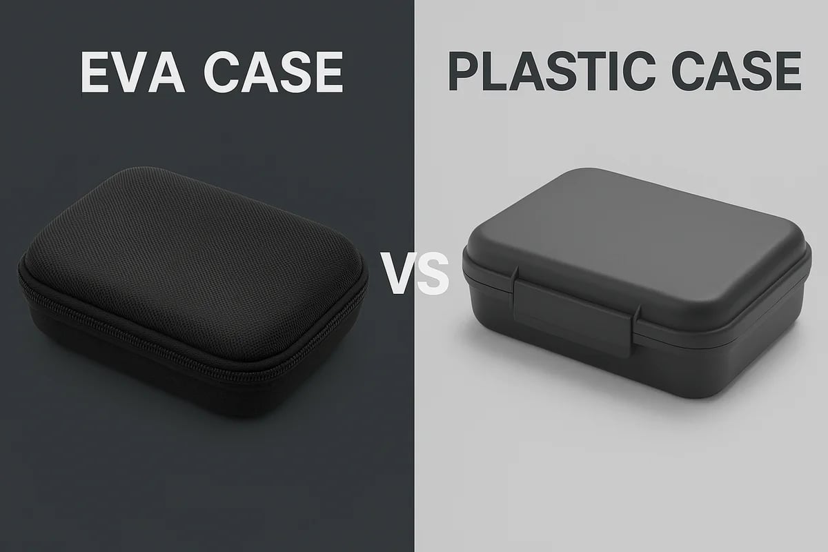 Discover the key differences between EVA cases and plastic cases.