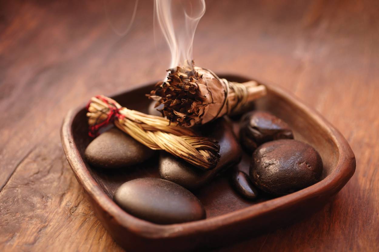 sauge pour purifier et nettoyer les bijoux ou lieux de vie