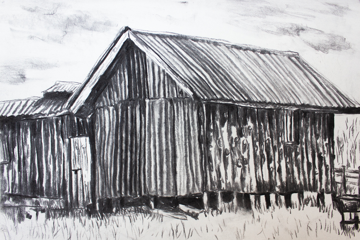 Barn in Kagaa, Central Kenya