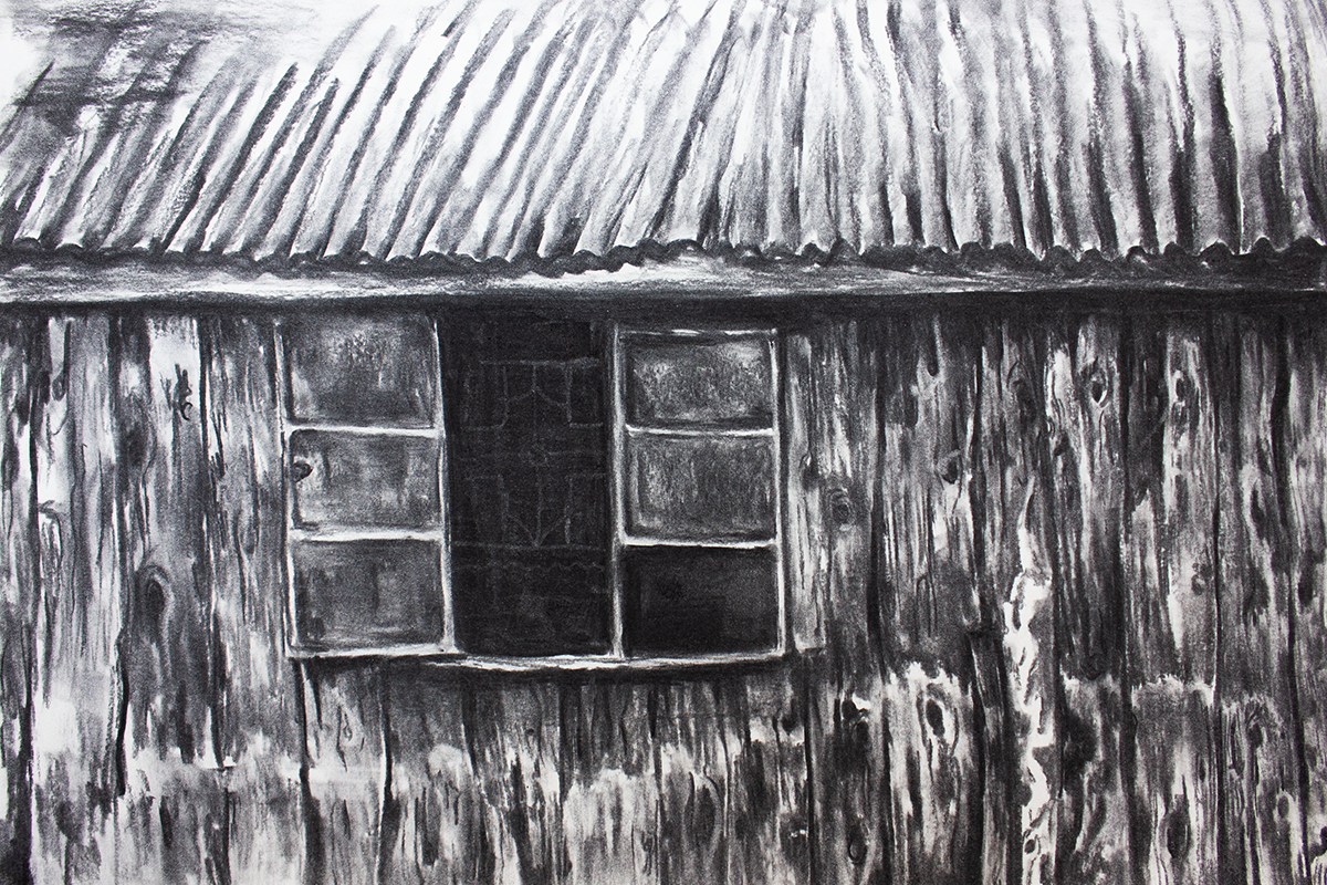 Kitchen Window in Kagaa, Central Kenya