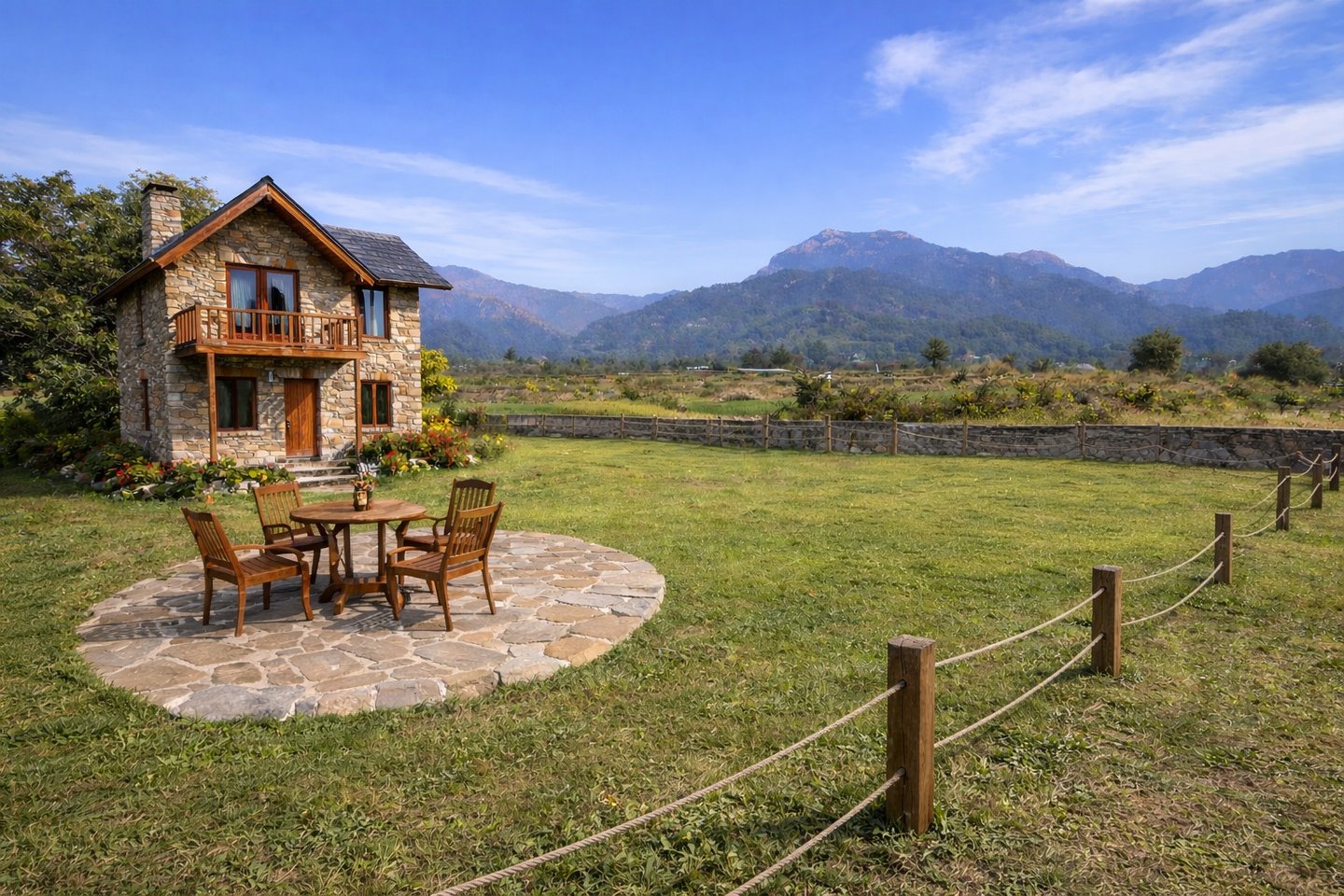 Rustic farmhouse in Kotabagh near Jim Corbett