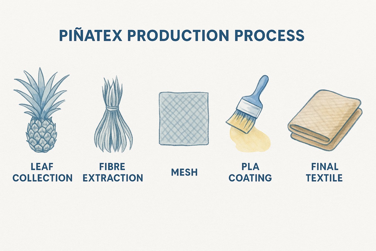  Piñatex Production Process, © 2025