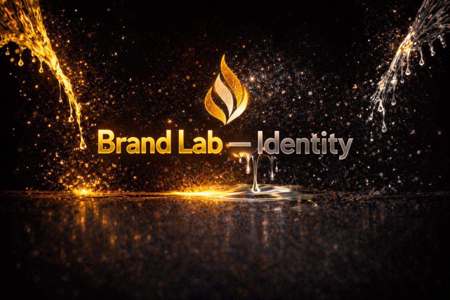 Brand Lab identity visual showing structured branding system for hospitality business positioning