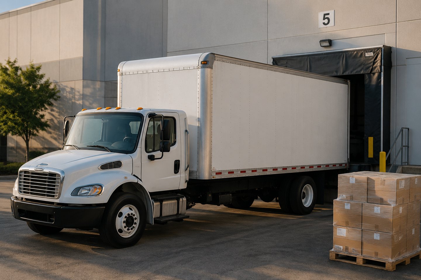26-foot box truck delivery support for pickup and drop-off