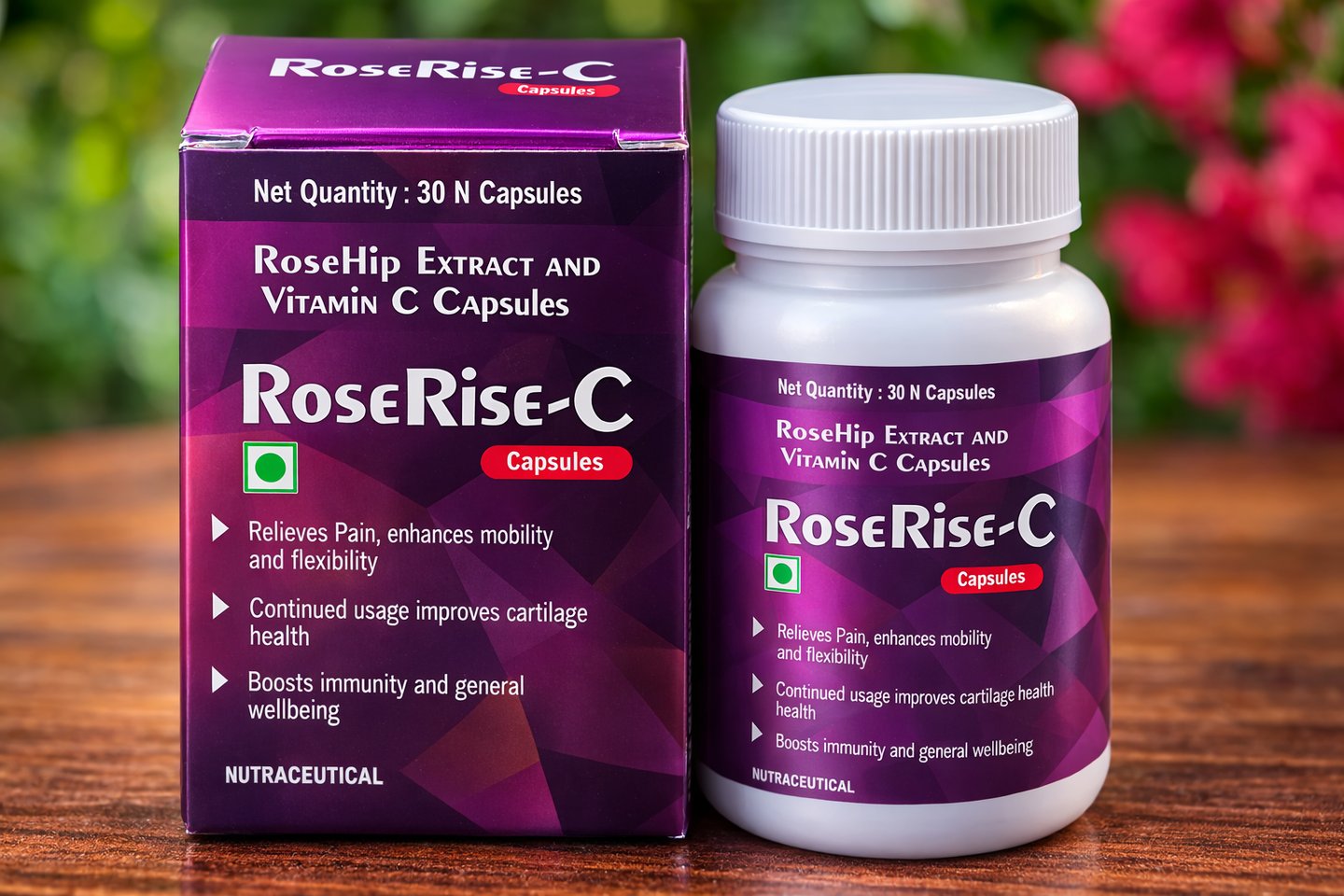 RoseRise-C - Rosehip extract by Spiritual Biosciences LLP