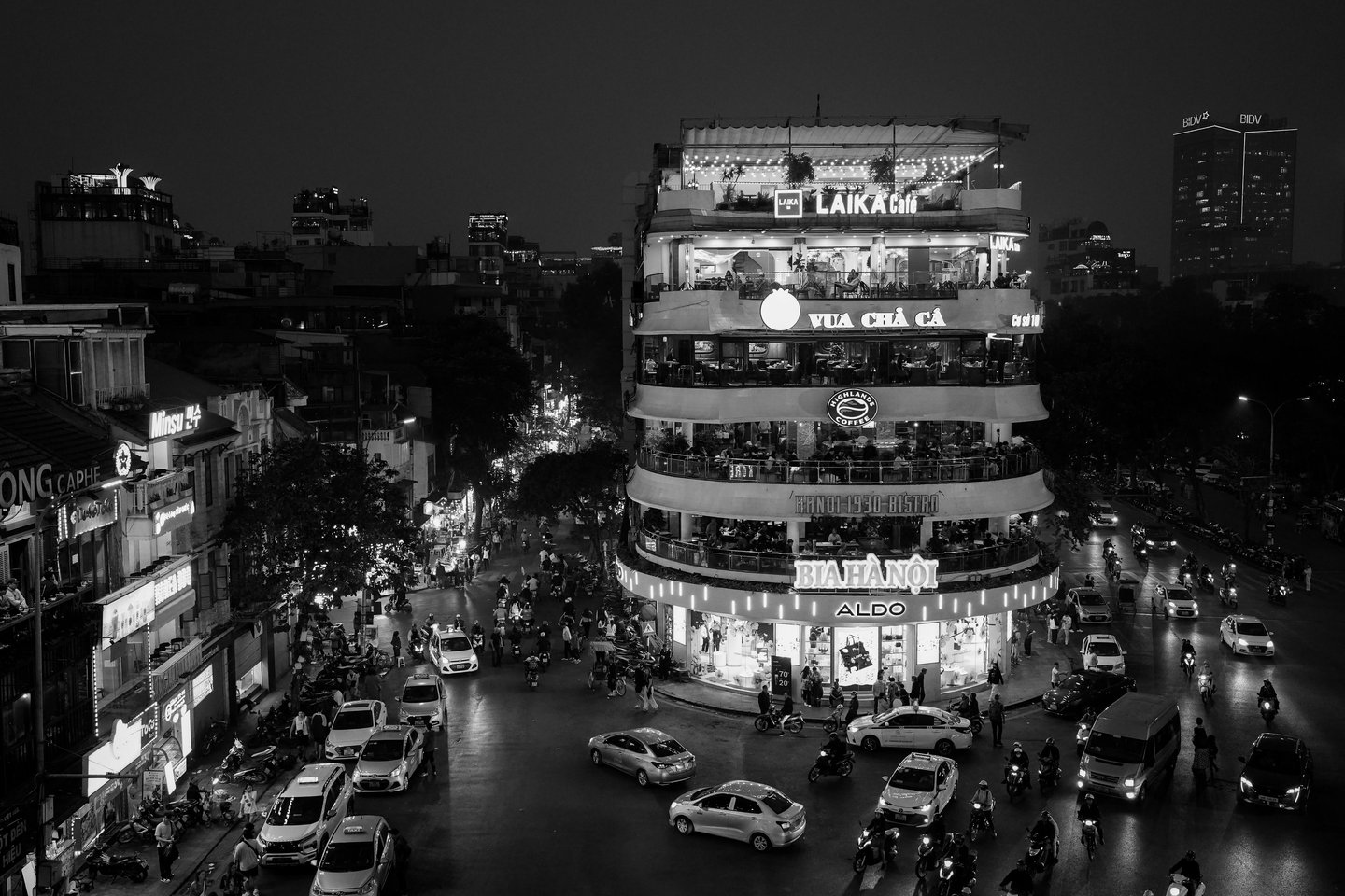 Hanoi in Vietnam, the old Quarter