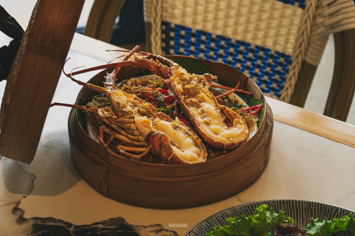 Steamed Lobster with soun at SeeSea by Nomad Batam