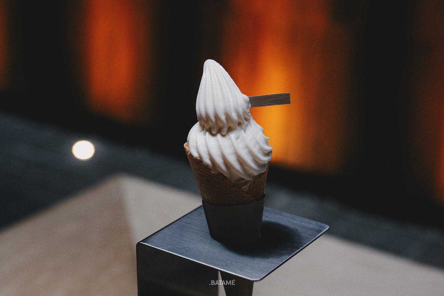 an ice cream at itsumo TART Batam