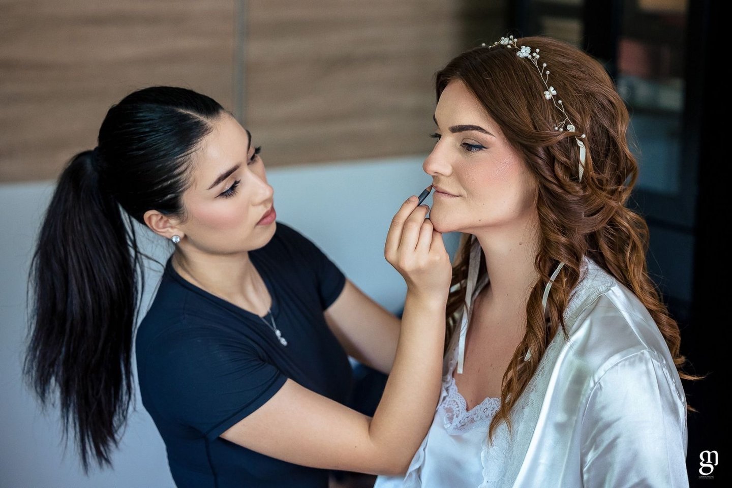 Editorial-style bridal beauty portrait featuring luxury soft glam makeup by Toronto Bridal MUA